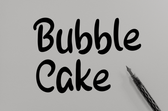 Bubble Cake: A Display Font That Makes Your Headlines Feel Human