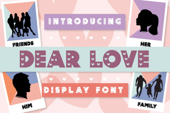 Dear Love Font: A Joyful Display Typeface for Small Business Branding