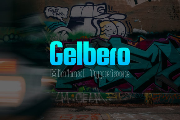 Gelbero: A Display Font That Earns Its Space