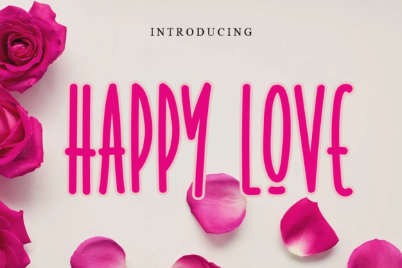 Happy Love: A Display Font That Feels Human on the Web