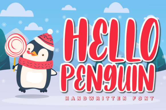 Hello Penguin: A Display Font That Feels Like a Warm Welcome