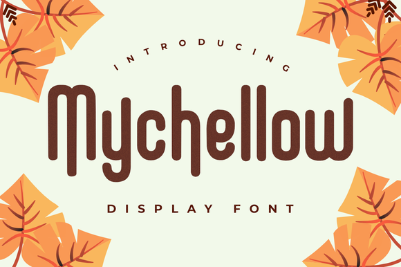 Mychellow: A Thoughtful Display Font for Editorial Warmth