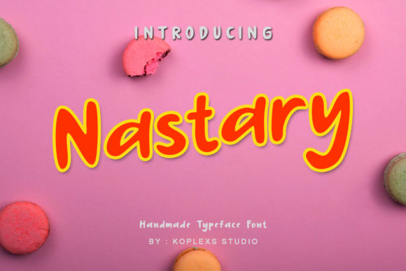 Nastary: A Playful Display Font for Scroll-Stopping Marketing