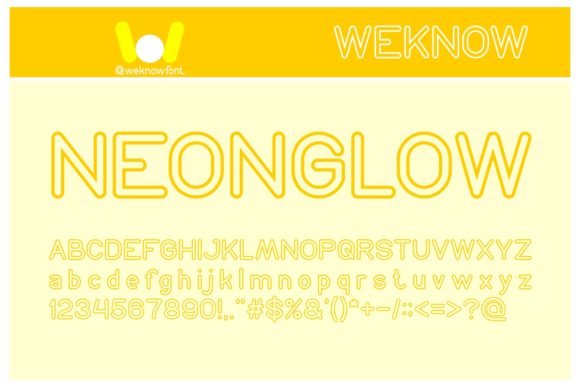 Neon Glow: A Display Font That Adds Instant Charm to Your Brand