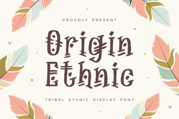 Origin Ethnic: A Distinctive Display Font for Editorial Identity