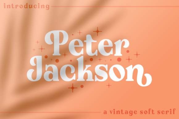 Peter Jackson: A Vintage Display Font That Anchors Real Branding Work