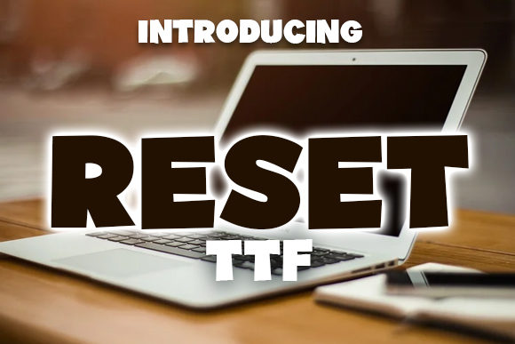 Reset: A Bold Display Font That Elevates Your Brand