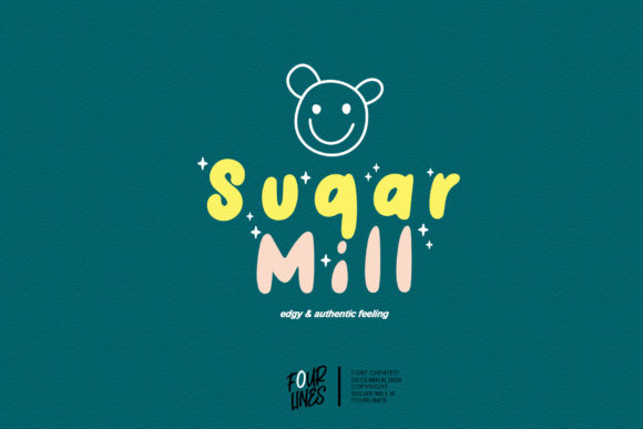 Sugar Mill: A Display Font That Feels Like a Warm Invitation