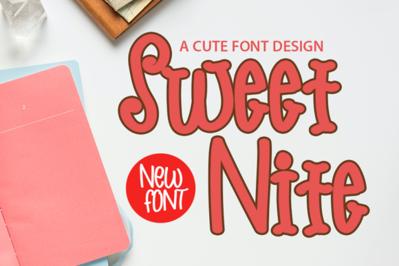 Sweet Nite: A Joyful Display Font for Editorial Warmth