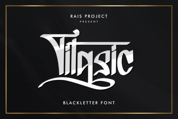 Titasic: A Bold Display Font for Memorable Branding