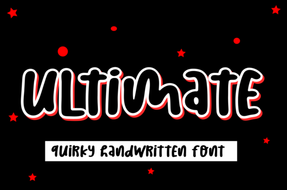 Ultimate: A Display Font That Delivers Personality at a Glance