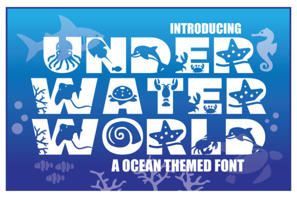 Underwater World Font: Stand Out with Confident, Friendly Display Typography
