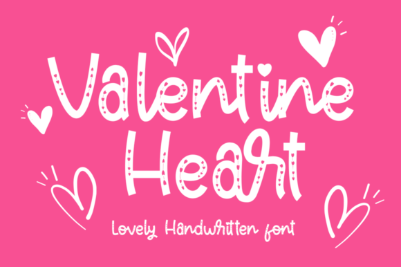 Valentine Heart: A Display Font with Gentle Editorial Warmth