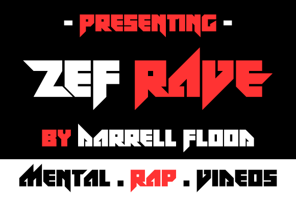 Zef Rave: A Futuristic Display Font That Elevates Real Small Business Branding